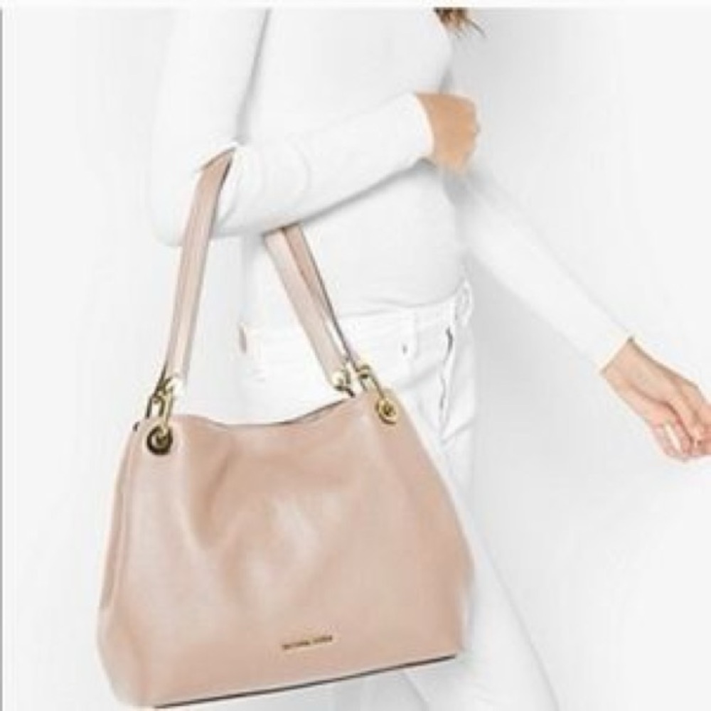 Michael Kors Pink Leather Shoulder Bag